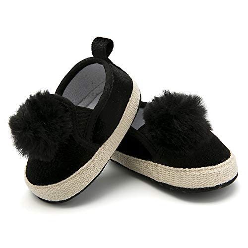 Robemon Bottes Enfant Nouveau-né Bébé Garçons Filles Moelleux Flock Ball Prewalker Semelle Souple Anti-Slip Princesse Crèche Chaussures 0-18 Mois – Image 3
