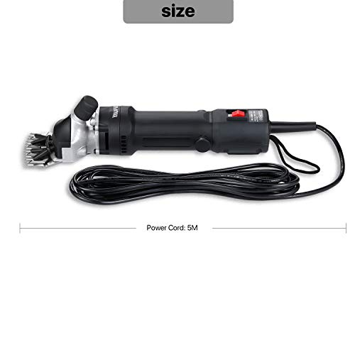 yaufey 380W Cheveux Tondeuse Mouton Chèvre électrique Professionnelle Cisaillement Animal Tondeuse Fournitures De Bureau Kit, Cisailles de Clippers Animaux Shave Toilettage Ferme Pet Supplies élevage – Image 3