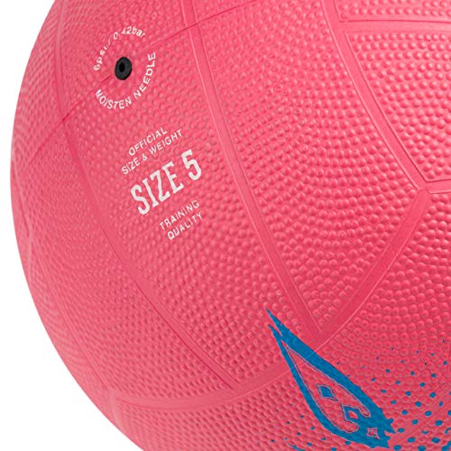 Oasis F18P Ballon de Netball Rose/Cyan – Image 6