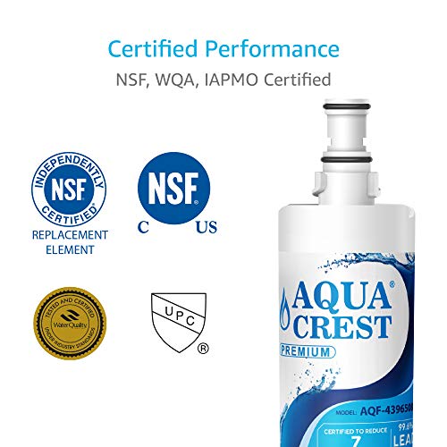 AQUACREST 4396508 NSF 42 Filtre à Eau Compatible avec Whirlpool 4396508, 4396510, EDR5RXD1, Filter 5, Maytag SBS002, SBS200, SBS003, S20BRS, SBS001, 481281729632, 461950271171, 481281728986(3) – Image 9