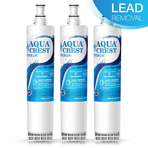 AQUACREST 4396508 NSF 42 Filtre à Eau Compatible avec Whirlpool 4396508, 4396510, EDR5RXD1, Filter 5, Maytag SBS002, SBS200, SBS003, S20BRS, SBS001, 481281729632, 461950271171, 481281728986(3)