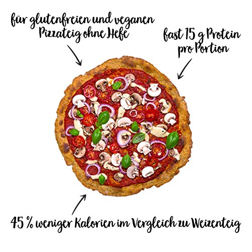 nu3 Fit Pizza 270g - Préparation De Pates À Pizza Croquante Et Délicieuses Riche En Protéines Pauvre En Sucres Sans Gluten - Idéal Pour Un Régime Vegan et Low Carb – Image 6