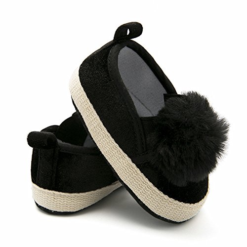 Robemon Bottes Enfant Nouveau-né Bébé Garçons Filles Moelleux Flock Ball Prewalker Semelle Souple Anti-Slip Princesse Crèche Chaussures 0-18 Mois – Image 5