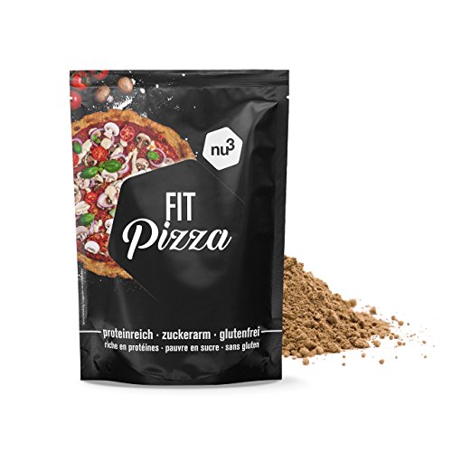 nu3 Fit Pizza 270g - Préparation De Pates À Pizza Croquante Et Délicieuses Riche En Protéines Pauvre En Sucres Sans Gluten - Idéal Pour Un Régime Vegan et Low Carb – Image 2