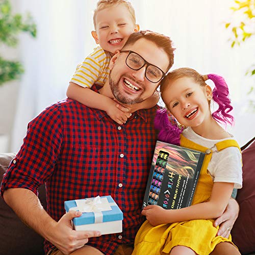 Dreamingbox Jouets pour Fille de 4-15 Ans, Craie de Cheveux pour Enfants Cadeaux pour Fille 4-10 Ans Anniversaire 4-8 Ans Fille Cadeau Enfant 4-12 Ans Fille 3-12 Ans Fille Jouet 10 Pcs – Image 2