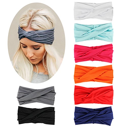 HBF Turban pour femme couleur puro MMA de cheveux bandeau accessoires pour cheveux – Image 8
