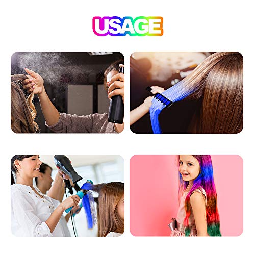 Dreamingbox Jouets pour Fille de 4-15 Ans, Craie de Cheveux pour Enfants Cadeaux pour Fille 4-10 Ans Anniversaire 4-8 Ans Fille Cadeau Enfant 4-12 Ans Fille 3-12 Ans Fille Jouet 10 Pcs – Image 5