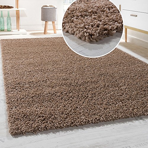 Paco Home Tapis Shaggy Longues Mèches en Différentes Tailles Et Coloris