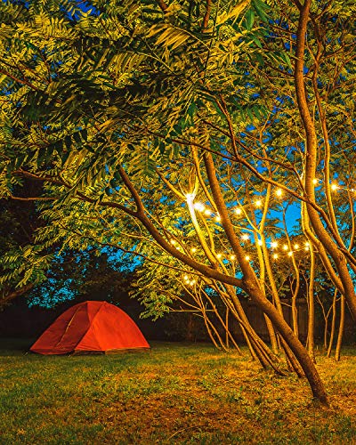 2 Pack Guirlande Solaire Exterieur, Kolpop 3M 30 Led Guirlandes Lumineuses Boules Cristal 8 Modes Etanche lampe solaire exterieu Décorative pour Jardin, Clôture, Mariage, Terrasse, Noël, Blanc Chaud – Image 3