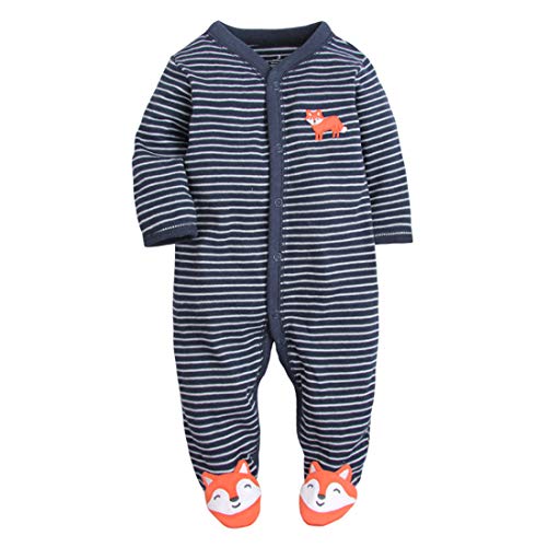 Pyjama en Coton Bande dessinée Romper Amissz Ourson bébé somnolent somnolent bébé