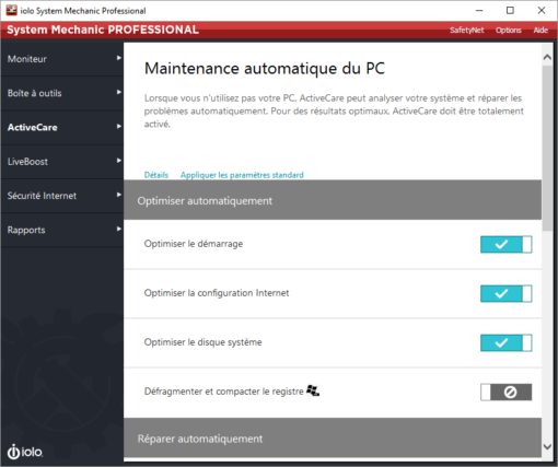 System Mechanic répare et accélère votre PC... automatiquement ! [Téléchargement] – Image 9