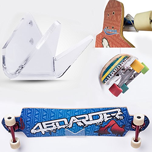 Support Skate Mural – Accroche Mural Skateboard – Support Longboard Mural –  Porte Skate Mural au Design Moderne. : : Sports et Loisirs