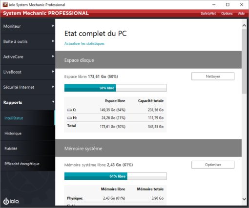 System Mechanic répare et accélère votre PC... automatiquement ! [Téléchargement] – Image 4