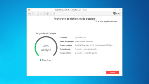 Stellar Phoenix Windows Data Recovery Home [Téléchargement] – Image 3