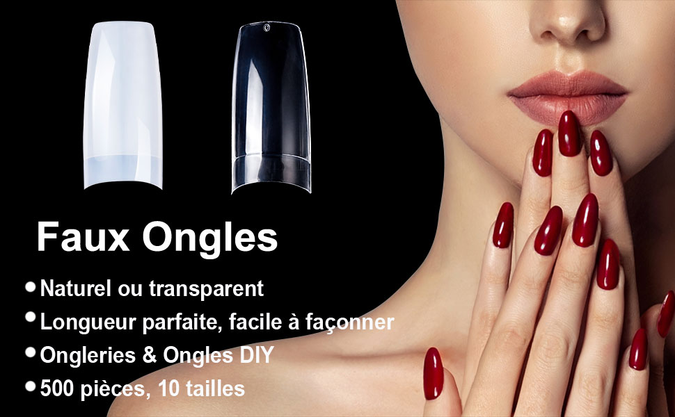 500 Faux Ongles