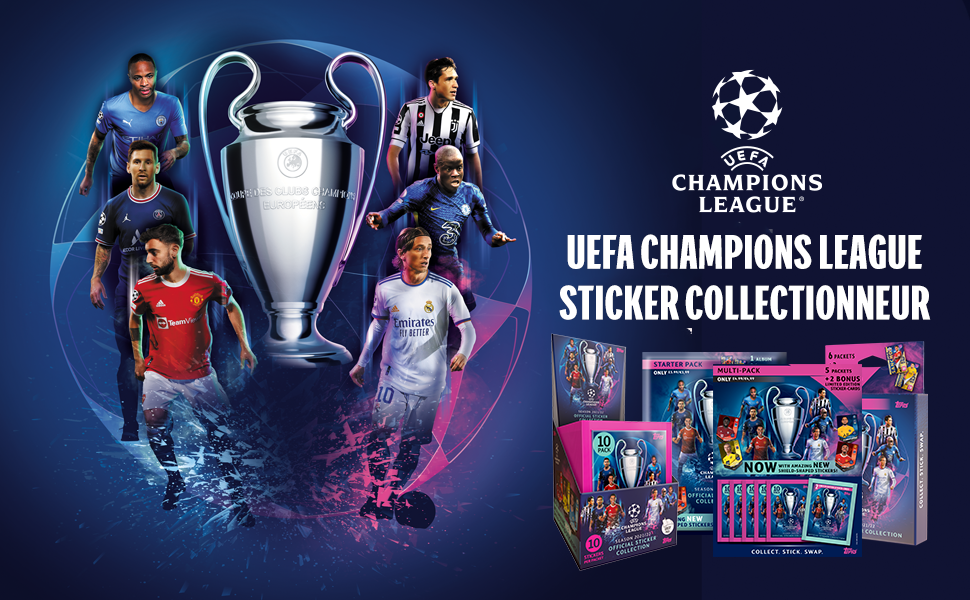 Topps UCL stickers 2021