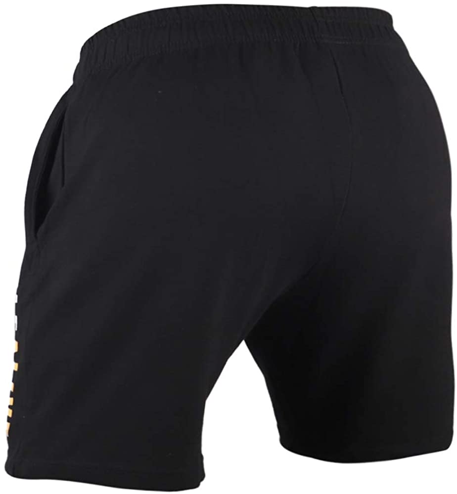 Hommes La Musculation Gym Faire des Exercices Short Terry Cotton – Image 74