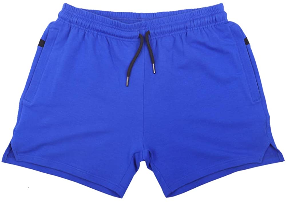 Hommes La Musculation Gym Faire des Exercices Short Terry Cotton – Image 40