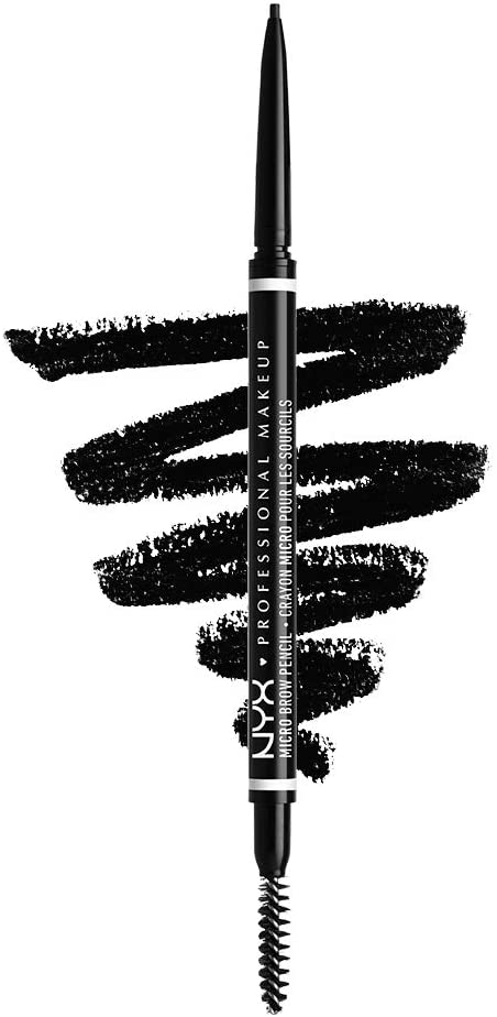 NYX Professional Makeup Crayon à Sourcils Ultra-Fin Double-Embout avec Mine Rétractable et Goupillon, Teinte : Ash Brown – Image 21