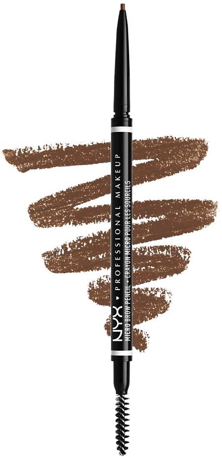 NYX Professional Makeup Crayon à Sourcils Ultra-Fin Double-Embout avec Mine Rétractable et Goupillon, Teinte : Ash Brown – Image 16