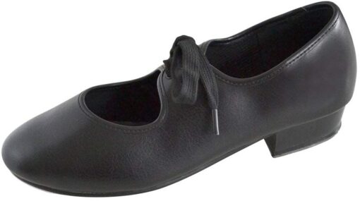 Roch Valley Low Heel PU Tap Shoes, Chaussures de Claquettes à Talon Bas en polyuréthane Femme – Image 2