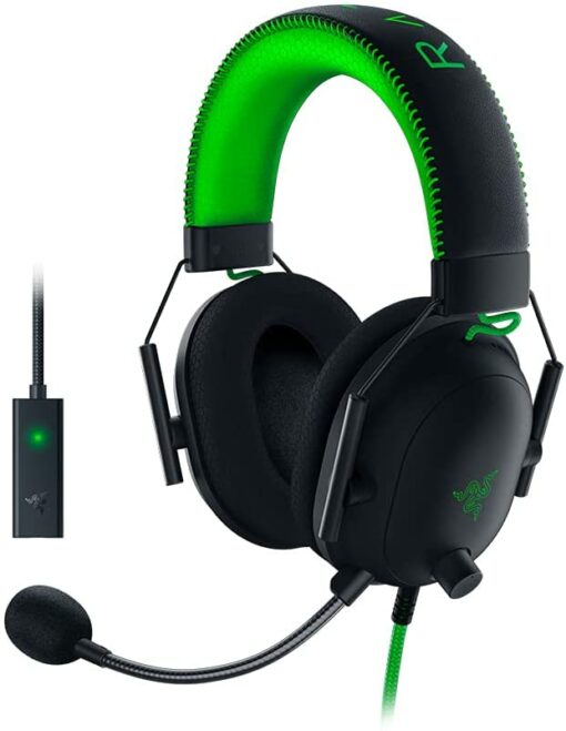 Razer BlackShark V2 - Casque à Carte Son USB, Casque de Jeu Esports, câble de contrôleur 50 mm, réduction du Bruit, pour PC, – Image 10