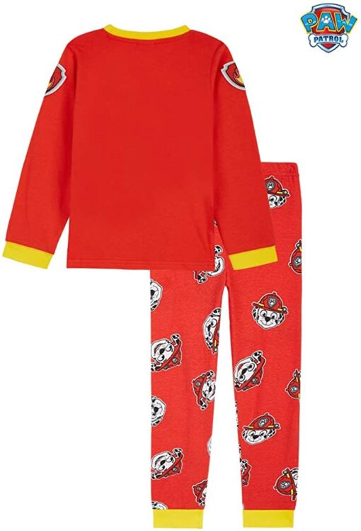 PAW Patrol Pyjama Enfant Garcon Pat Patrouille, Ensembles de Pyjama Garçon Marcus Chase – Image 14