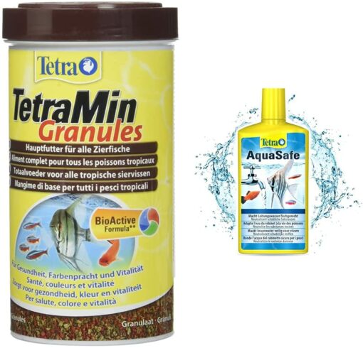 Tetra TetraMin - Aliments Premium Complet pour tous les Poissons Tropicaux - Favorise la Croissance la santé et la Longévité