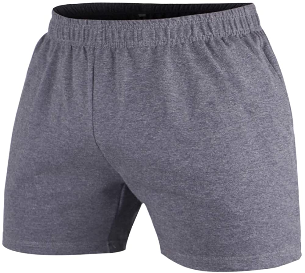 Hommes La Musculation Gym Faire des Exercices Short Terry Cotton – Image 69