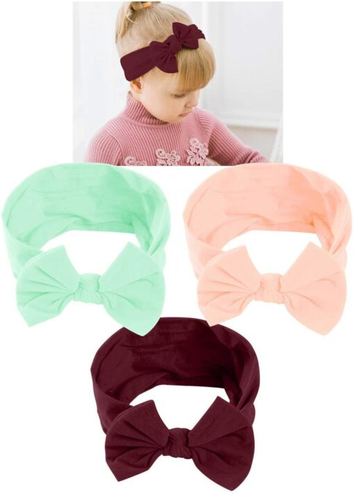 Hocaies Bébé Fille Bandeau cheveux bébé fille Bandeaux bande de cheveux arc Bande de cheveux Bandeaux Accessoires bebe fille – Image 64