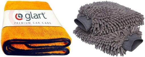 Amazon Basics Gant de lavage microfibre de luxe pour la voiture – Image 2