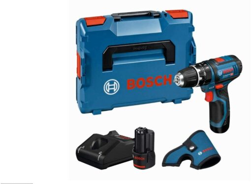 Bosch Professional 12V System Perceuse-visseuse à Percussion sans Fil GSB 12V-15 (batterie 2x2.0 Ah + chargeur inclus, 2x jeu d – Image 6