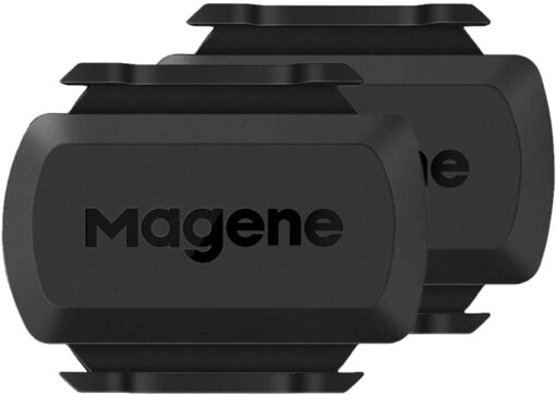 Magene S3+ Capteur de Vitesse et de Cadence de vélo, capteur de Vitesse Ant + et Buletooth 4.0 Wireless Bicycle RPM