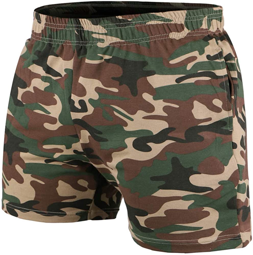 Hommes La Musculation Gym Faire des Exercices Short Terry Cotton – Image 54