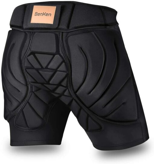 BenKen Short de Protection Hip Pad Pantalon de Protection pour Cyclisme Patinage Snowboard Skating Ski Roller Vélo VTT Homme et