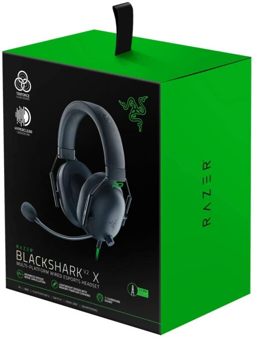 Razer BlackShark V2 - Casque à Carte Son USB, Casque de Jeu Esports, câble de contrôleur 50 mm, réduction du Bruit, pour PC, – Image 36