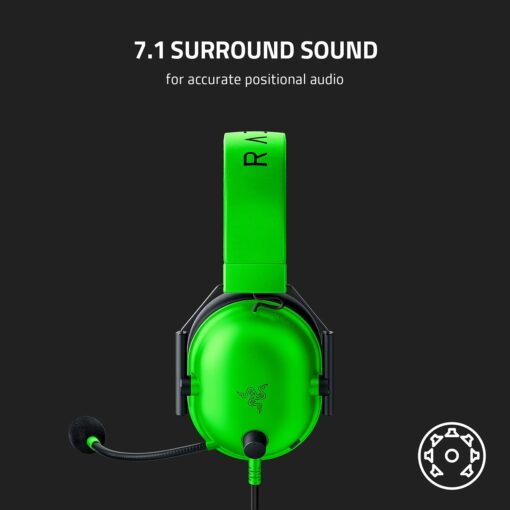 Razer BlackShark V2 - Casque à Carte Son USB, Casque de Jeu Esports, câble de contrôleur 50 mm, réduction du Bruit, pour PC, – Image 20