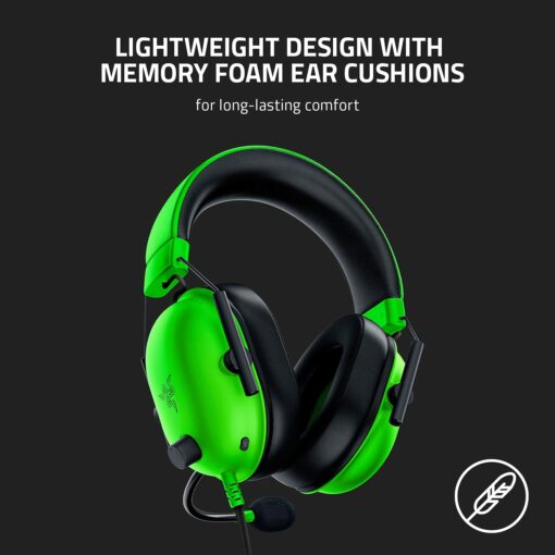 Razer BlackShark V2 - Casque à Carte Son USB, Casque de Jeu Esports, câble de contrôleur 50 mm, réduction du Bruit, pour PC, – Image 19