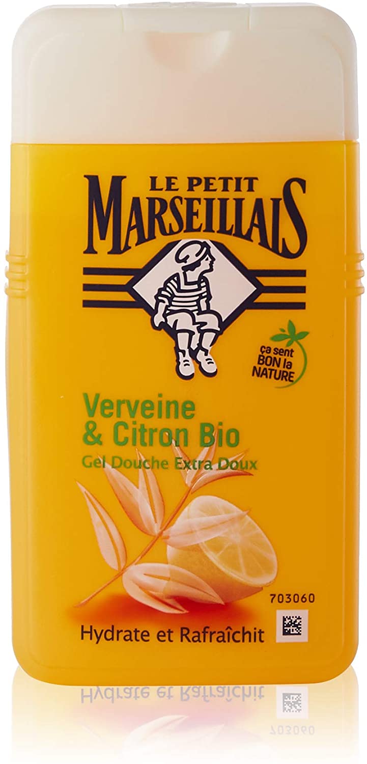 Le Petit Marseillais Gel Douche Extra Doux Pêche Blanche Nectarine (Lot de 12X250ML) – Image 7