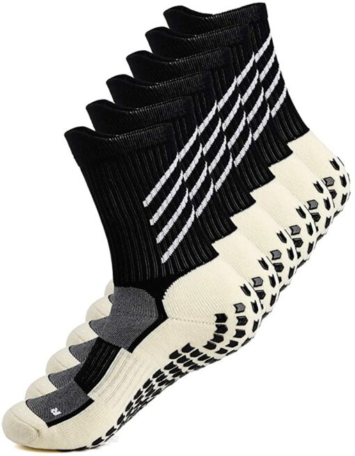 Gogogoal Chaussette de sport antidérapante pour hommes femmes, epaisse respirant athlétisme Chaussettes pour football basketba – Image 8