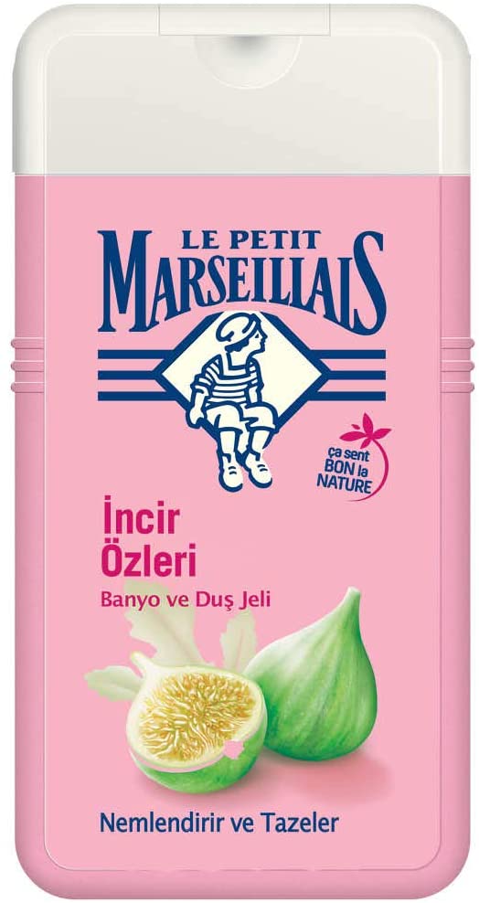 Le Petit Marseillais Gel Douche Extra Doux Pêche Blanche Nectarine (Lot de 12X250ML) – Image 30