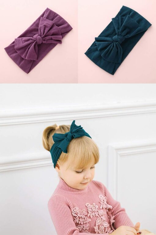 Hocaies Bébé Fille Bandeau cheveux bébé fille Bandeaux bande de cheveux arc Bande de cheveux Bandeaux Accessoires bebe fille – Image 111