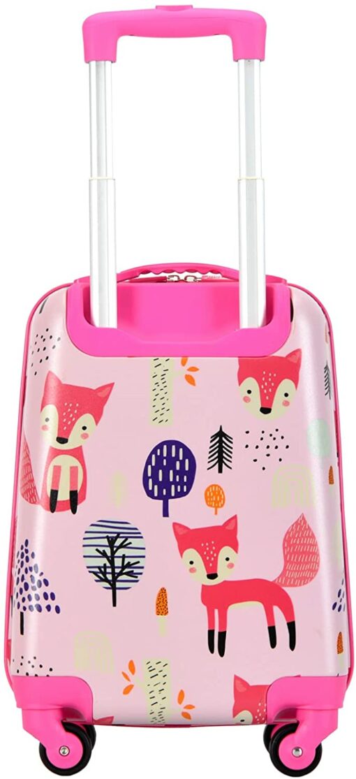 BONTOUR Valise de Voyage pour Enfant - avec 4 roulettes - Motif Dessin animé, Conception améliorée, résistant aux Rayures (D – Image 30