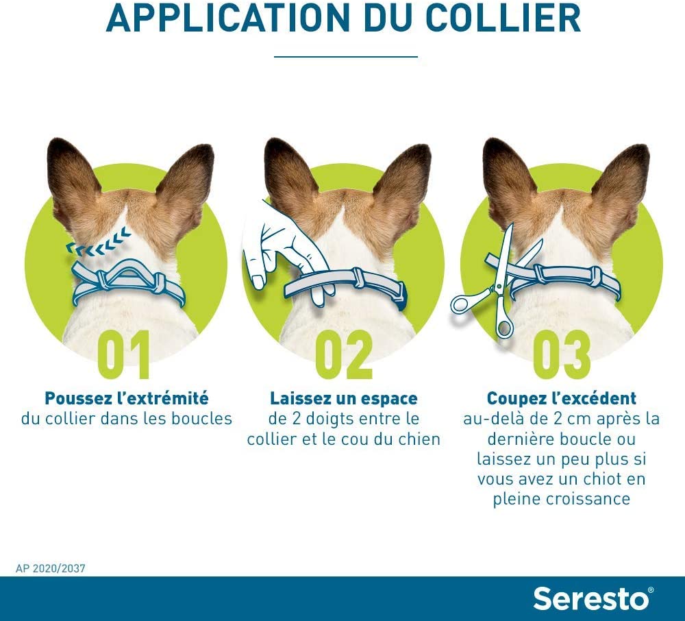SERESTO Chien – Collier Anti-Puces et Anti-Tiques pour Grands Chiens - 8KG Et Plus – Image 3