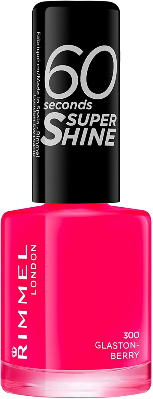 Rimmel - Vernis à Ongles 60 Seconds Super Shine Rita Ora - Ultra Brillance et Longue Tenue - Séchage rapide - 202 Fit for a Pr – Image 7