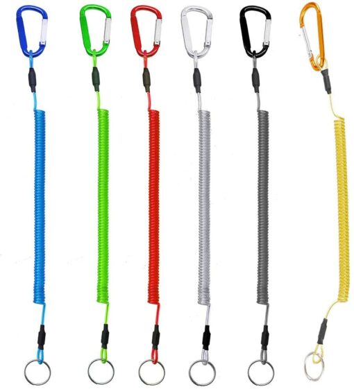 Ritte 5 Pièces Pêche Cordons, Pêche Outils Sécurité Elastique Corde Multicolor Cordes De Pêche Bateau Sécurisé Rétracta – Image 8