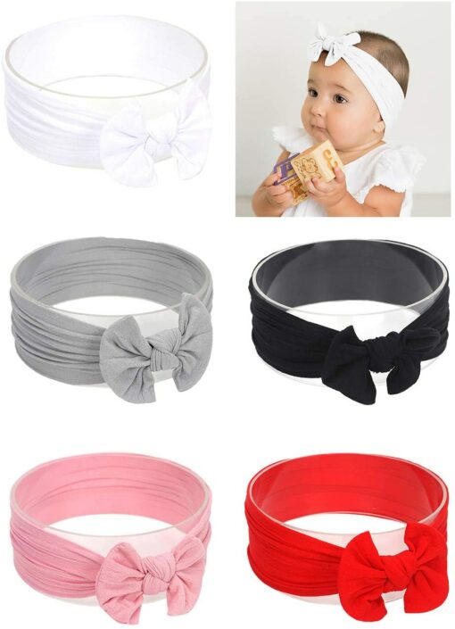 Hocaies Bébé Fille Bandeau cheveux bébé fille Bandeaux bande de cheveux arc Bande de cheveux Bandeaux Accessoires bebe fille – Image 53