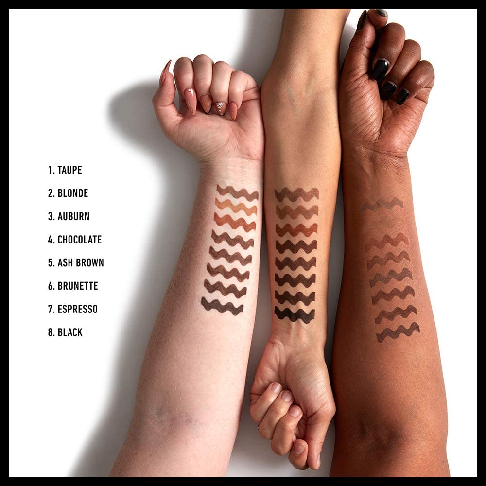 NYX Professional Makeup Crayon à Sourcils Ultra-Fin Double-Embout avec Mine Rétractable et Goupillon, Teinte : Ash Brown – Image 14