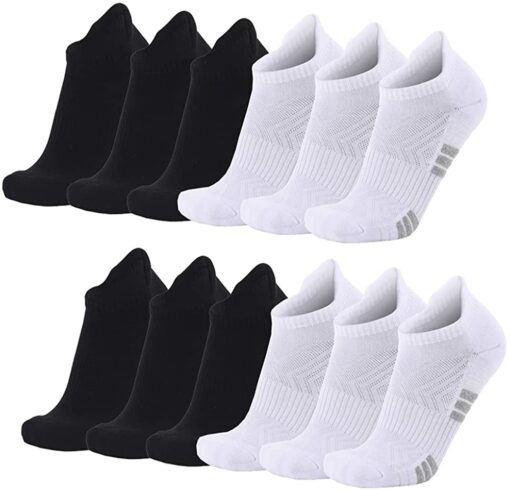 Budermmy Chaussette Hommes Sport Basses Chaussettes Femme Coton Socquettes Respirant Courtes Chaussette – Image 7