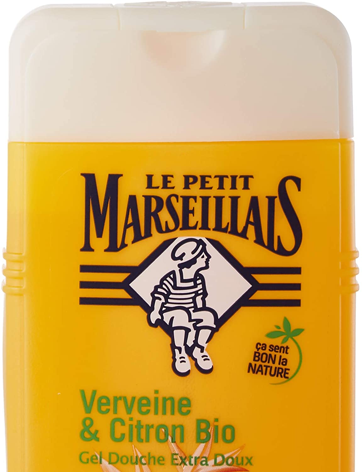 Le Petit Marseillais Gel Douche Extra Doux Pêche Blanche Nectarine (Lot de 12X250ML) – Image 8
